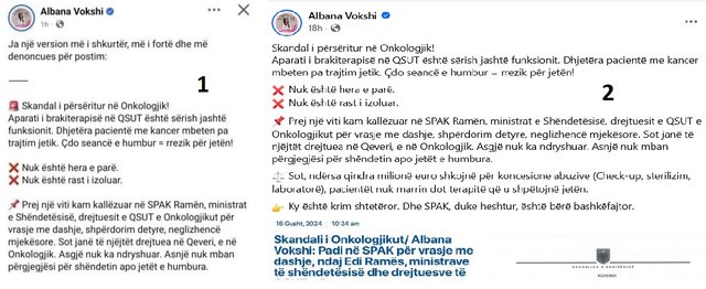 Deputetja e PD, "kapet mat", shkruan denoncimin në