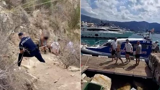 Himarë/ Policia shpëton turisten çeke të bllokuar në