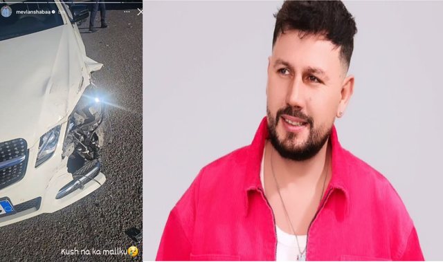 Aksidentohet Mevlan Shaba, fotografia nga vendi i ngjarjes