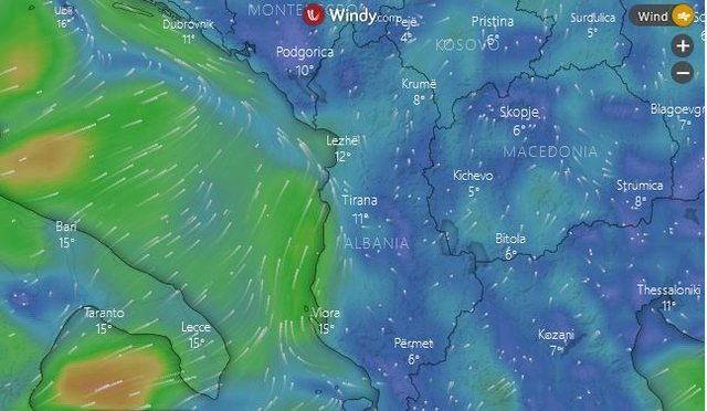 Vranësira pas mesdite, temperatura deri 35 gradë, parashikimi i motit,