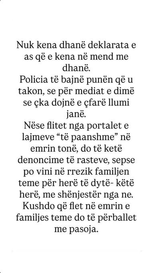 Motra e kamarieres së plagosur në Shkodër apel mediave: Po na