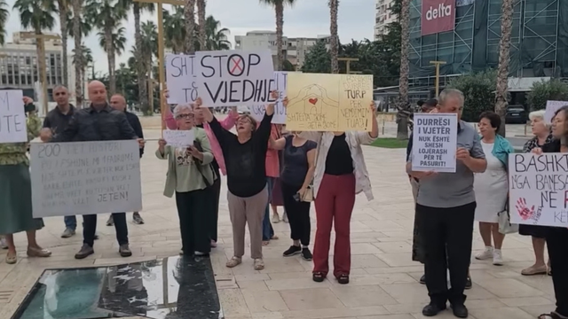 Durrës, banorë e biznese kundër projektit për bulevardin
