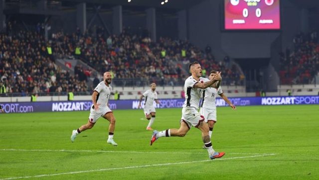 Kombëtarja shqiptare ngjitet pesë pozicione në renditjen e re
