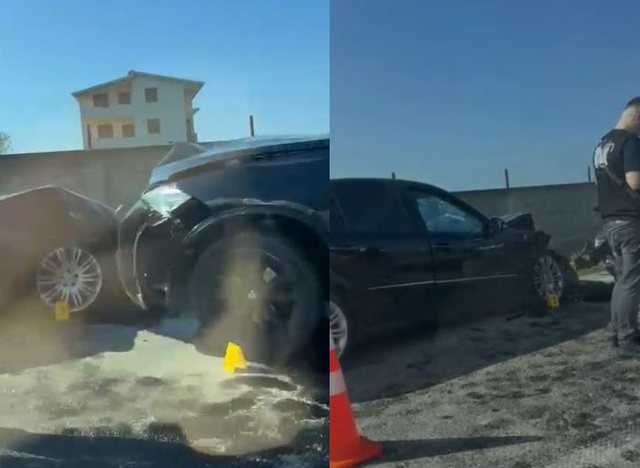 Aksident në Gjirin e Lalëzit, përplasen dy automjete