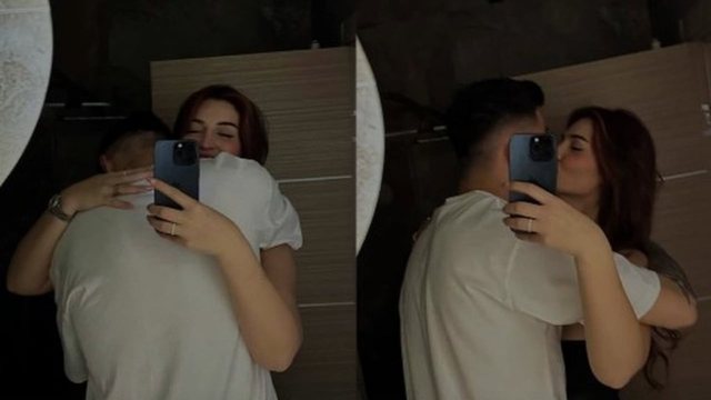 Puthje dhe buqetë me lule, Mirlind Daku dhe Vesa Vllasaliu bëjnë