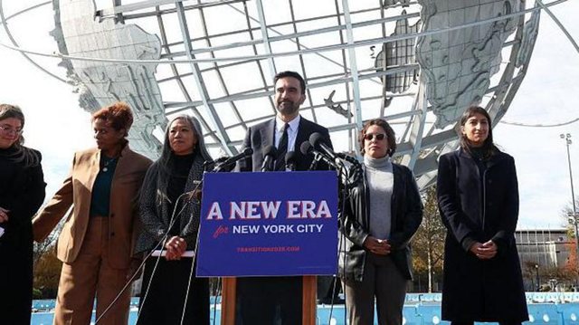 Flet për herë të parë kryebashkiaku i sapozgjedhur i New