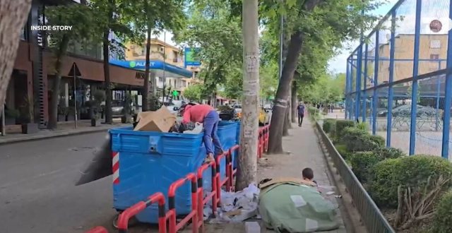 Alarmante! Fëmijët mbledhin mbetje spitalore të rrezikshme nga