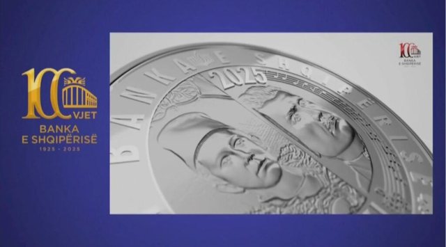 Gent Sejko prezanton monedhën e re për 100-vjetorin e Bankës