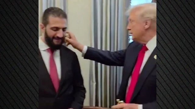 VIDEO/ Trump spërkat me parfum dhe vë në siklet homologun sirian