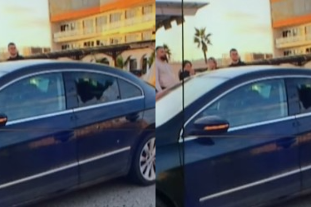 Vrasja në Rinas/ Plumbat goditën edhe makinën e një personi