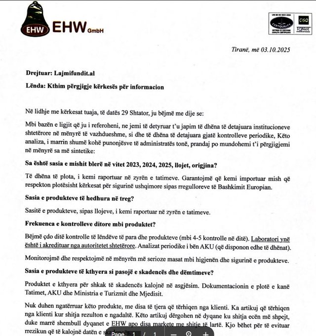 Kompania e sallamit e salciceve s`tregoi vendet nga e merr lenden e pare, AKU: