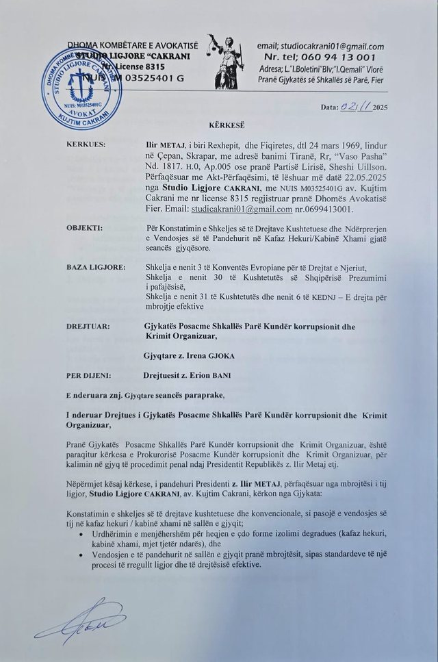 Meta kërkon të mos futet në “kafaz xhami’ gjatë