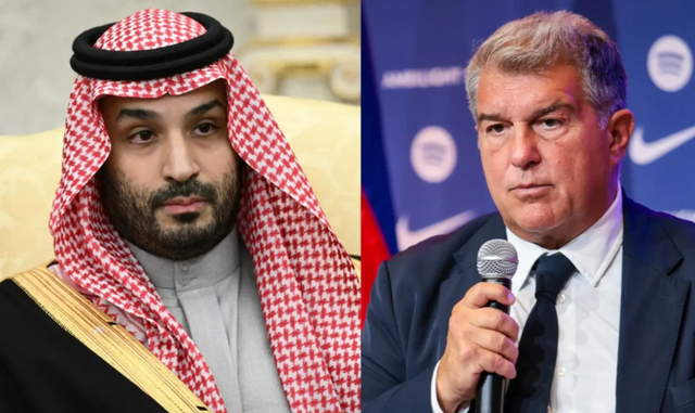 Çmenduria nga Arabia, Mohammed Bin Salman synon blerjen e Barcelonës