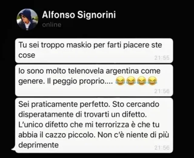 Fabrizio Corona TRONDIT Italin&euml;: Alfonso Signorini ka shfryt&euml;zuar