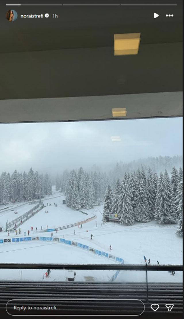 FOTO Nora Istrefi dhe Robert Berisha kalojnë pushimet dimërore bashkë  Ja çfarë nxiti dyshimet 