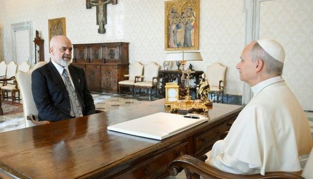 Rama takohet me Papa Leon XIV