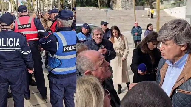 Tensione n&euml; Durr&euml;s! Protesta kund&euml;r TID, banor&euml;t