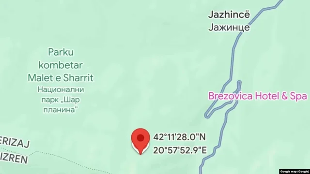 L&euml;kundje t&euml; forta t&euml;rmeti n&euml; Kosov&euml;, ja ku ishte