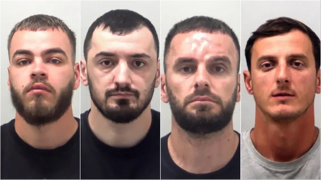 Angli/ Katër shqiptarë dënohen me 11 vite burg, 500 mijë