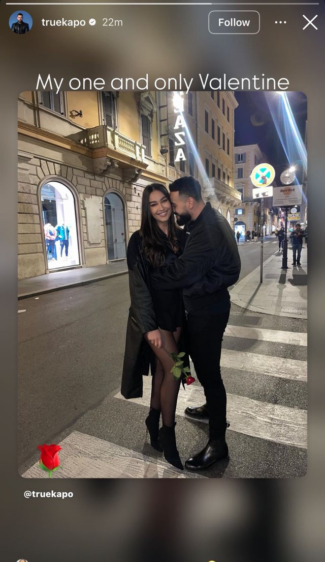 FOTO/ Adrola Dushi dhe Capital T zyrtarizojnë lidhjen në Shën