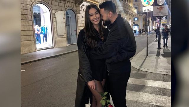 FOTO/ Adrola Dushi dhe Capital T zyrtarizojnë lidhjen në Shën