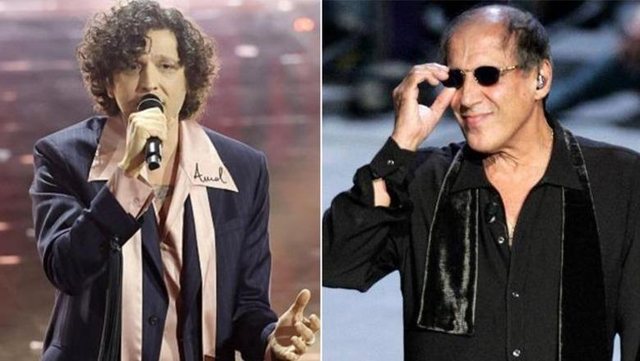 Adriano Celentano ‘i jep’ trofeun Ermal Metës në Sanremo: