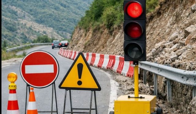 Sinjalistik&euml; ndaluese n&euml; rrug&euml;, policia monitoron akset