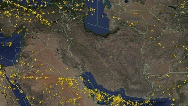 Trafiku ajror n&euml; kaos pas luft&euml;s n&euml; Iran! 1900 fluturime t&euml;