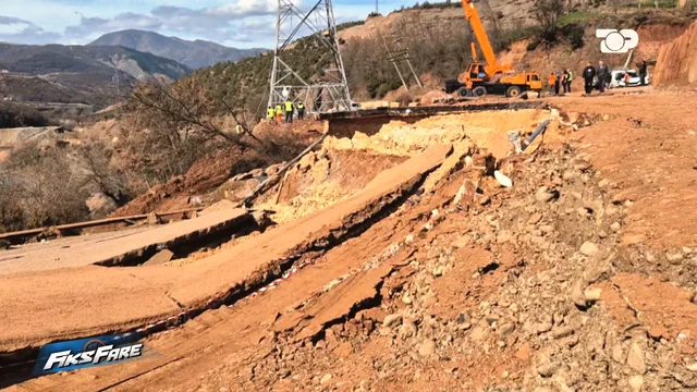 Shembja e rrug&euml;s Librazhd&ndash;Qaf&euml; Than&euml;, si dhe pse u