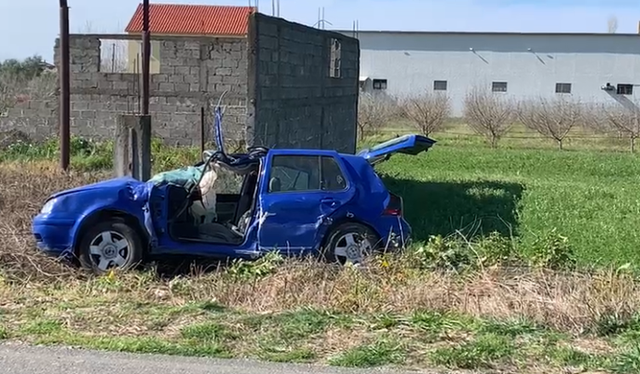 Aksident n&euml; Lezh&euml;, nj&euml; i plagosur n&euml; gjendje t&euml;