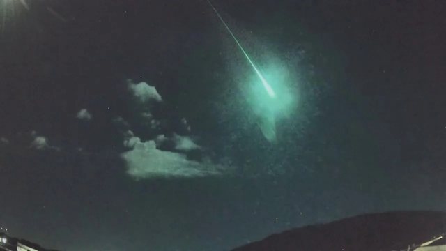 Bie meteori në Gjermani/ Krijon panik te njerëzit, dalin të