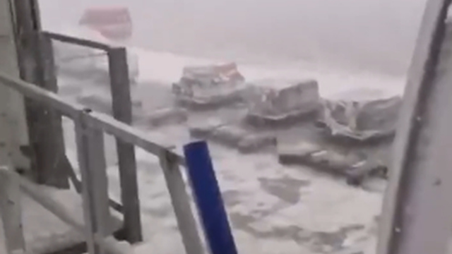 Roma &ldquo;pushtohet&rdquo; nga uji! Aeroporti Fiumicino p&euml;rmbytet nga