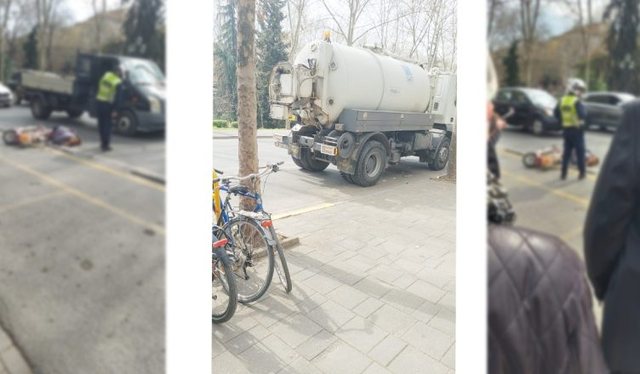 Aksident i r&euml;nd&euml; n&euml; Tiran&euml;, autoboti i UKT p&euml;rplas