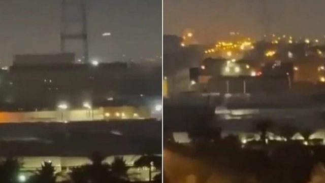 VIDEO/ Sulmohet s&euml;rish me dron&euml; e raketa nga Irani ambasada amerikane