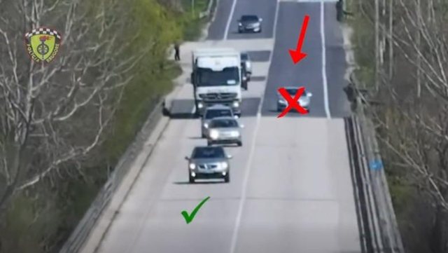 Manovrat e rrezikshme n&euml; rrug&euml; s&rsquo;do t&euml; tolerohen ,