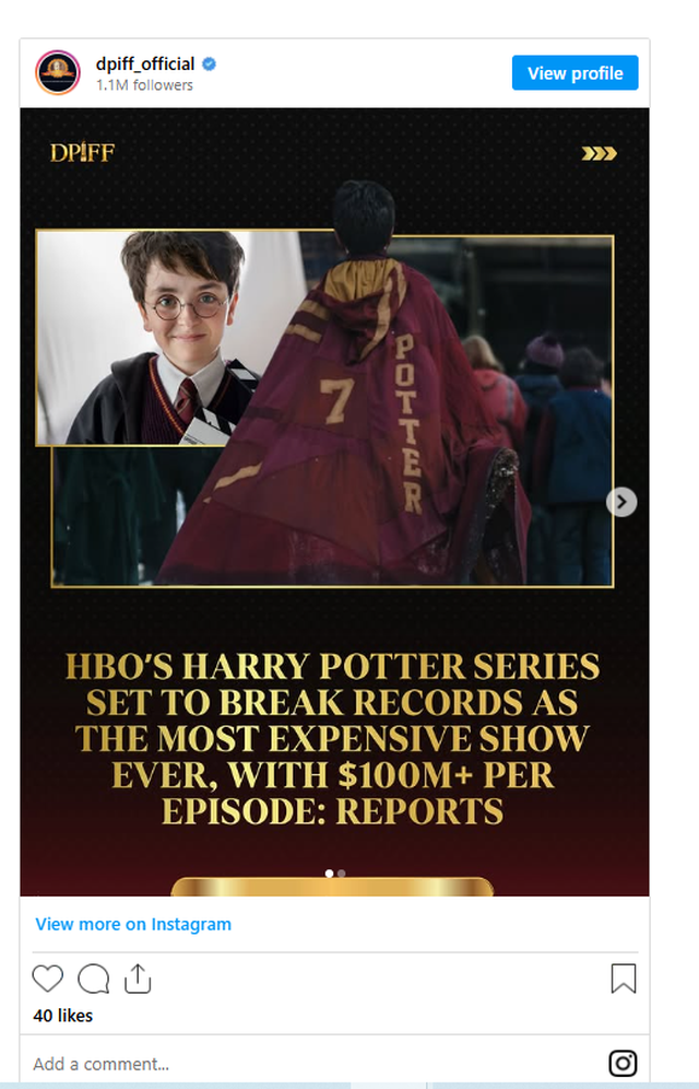 Seria e re e Harry Potter thyen t&euml; gjitha rekordet, prodhimi m&euml; i