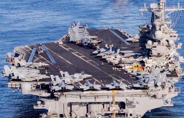 SHBA-ja rrit tensionet ndaj Iranit/ Aeroplanmbajtësja e tretë