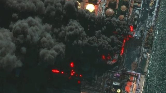 Goditet me dron terminali ky&ccedil; i Rusis&euml; p&euml;r eksportet e