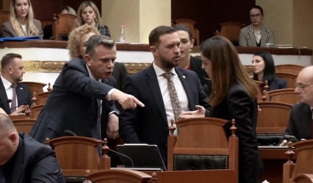 &ldquo;Gjuh&euml; fyese dhe k&euml;rc&euml;nuese ndaj deputeteve gra&rdquo;, PD