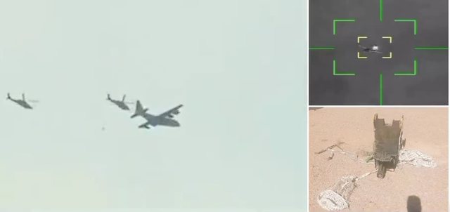 K&euml;rkimet p&euml;r pilotin, forcat speciale amerikane hyjn&euml; n&euml;