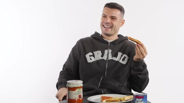 Xhaka promovon ushqimet tradicionale shqiptare n&euml; mediat bot&euml;rore:
