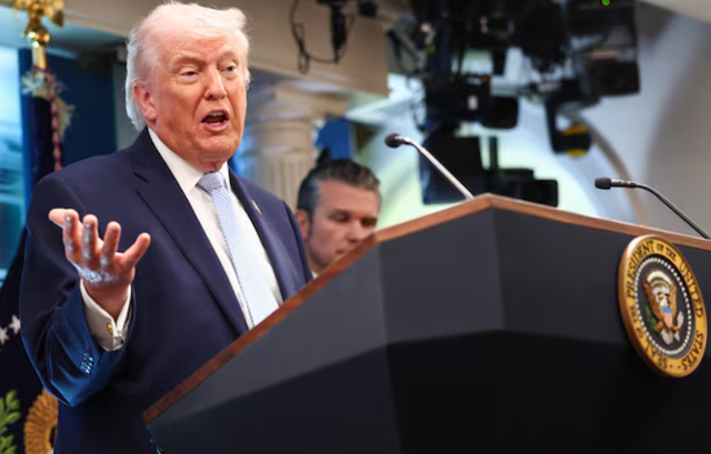 Trump k&euml;rc&euml;non: &ldquo;Arm&euml;t do t&euml; ndizen&rdquo; n&euml;se