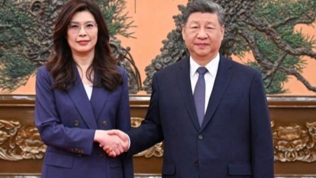 L&euml;vizja e trefisht&euml; e Xi Jinping &ndash; takohet  me  lideren e