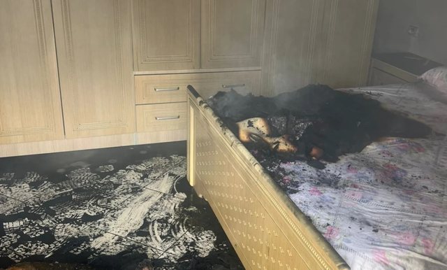Zjarr i madh brenda apartamentit në Lushnje, dyshohet se flakët u