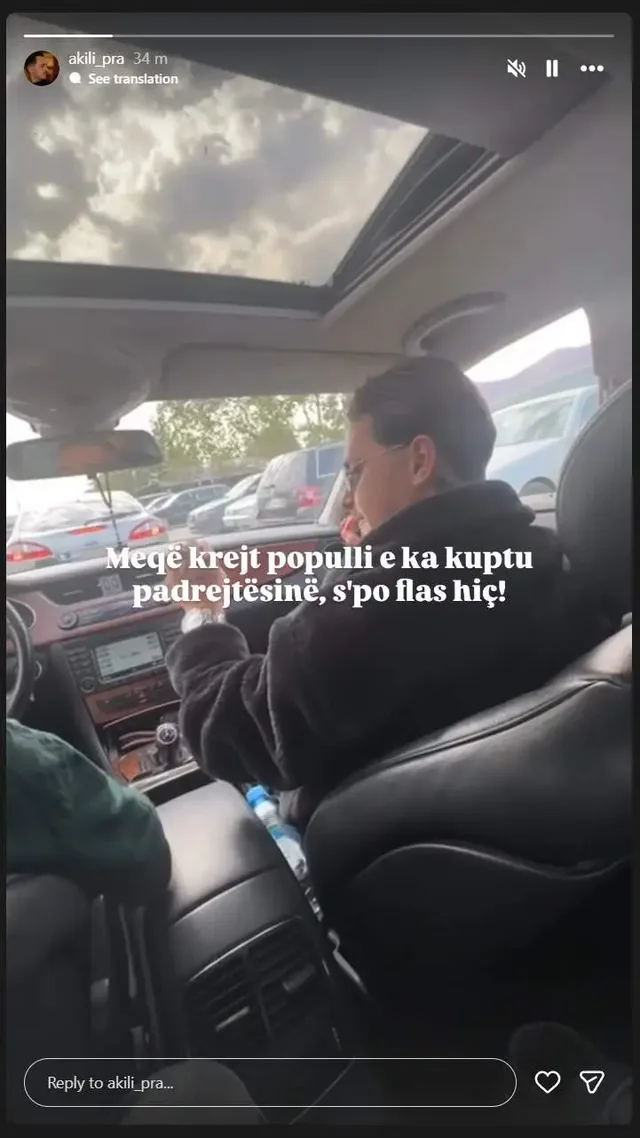 Akili reagon pas eliminimit nga “Ferma VIP 3”: Populli e ka kuptuar