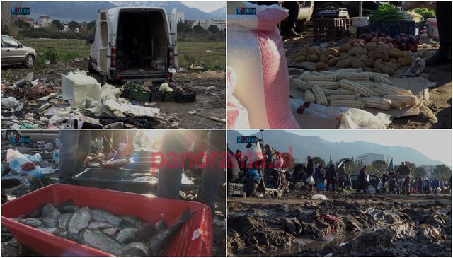 Ushqime n&euml; tok&euml; / Tregtar&euml;t te ish-Stacioni i Trenit