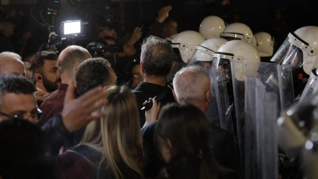 L&euml;ndohet nj&euml; efektiv policie n&euml; protest&euml;n e Berish&euml;s,