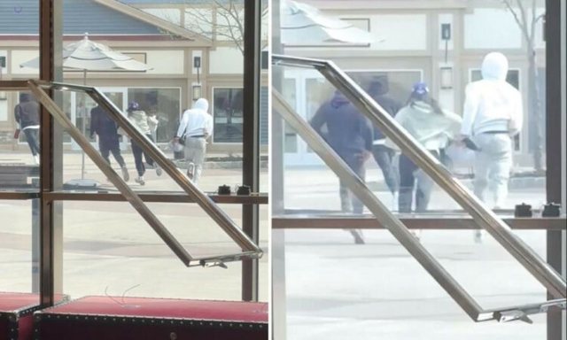 Si n&euml; filma! Grabit&euml;sit hyjn&euml; n&euml; dyqanin e njohur dhe