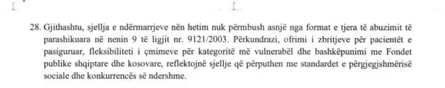 Denar Biba fal Spitalin Amerikan dhe Hygeia: U soll&euml;n mir&euml; pasi