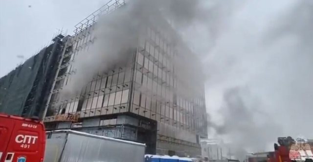 Zjarr masiv n&euml; nj&euml; nd&euml;rtes&euml; n&euml; nd&euml;rtim n&euml;